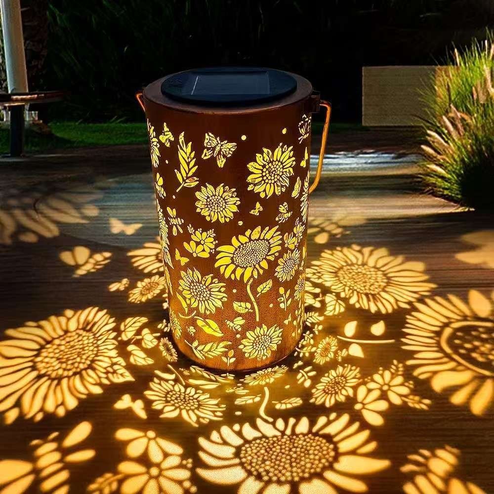 Outdoor Power Lights - Lumière de tournesol et lumière d'ombre,