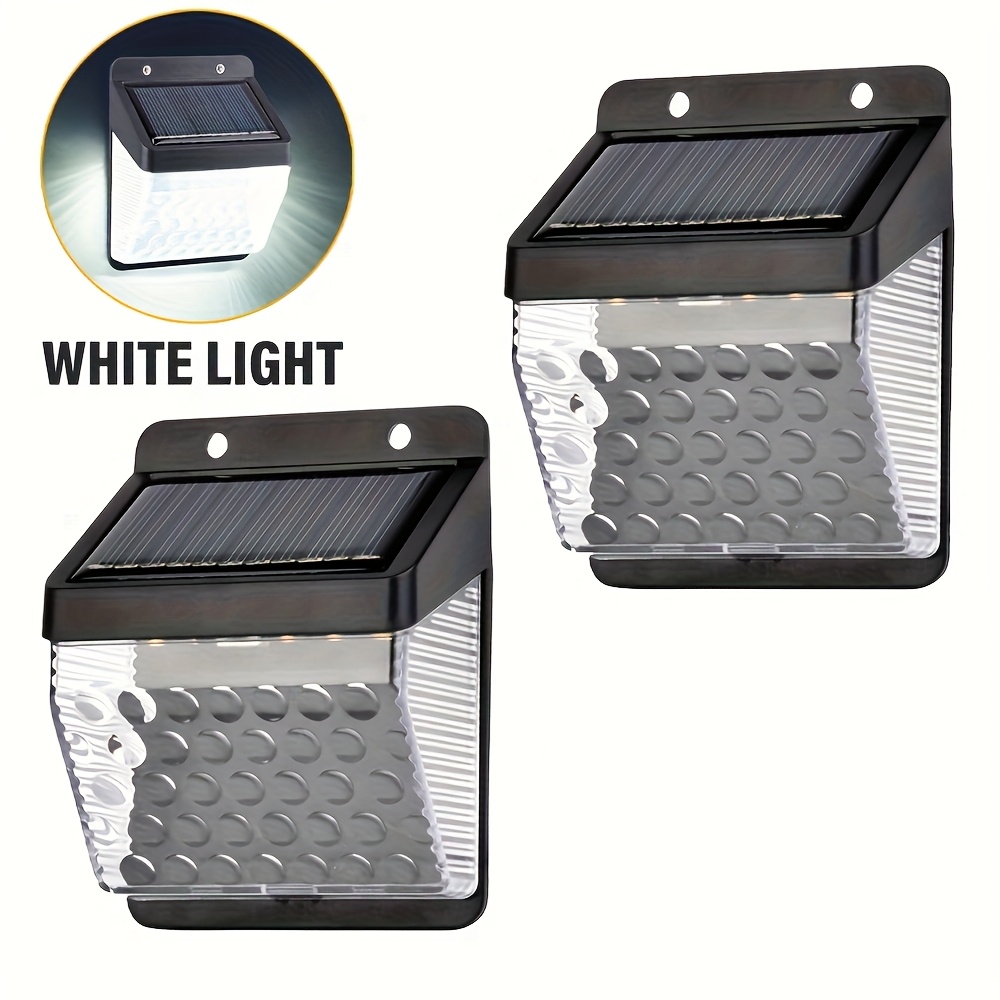Outdoor Power Lights - Lampe solaire LED avec capteur de