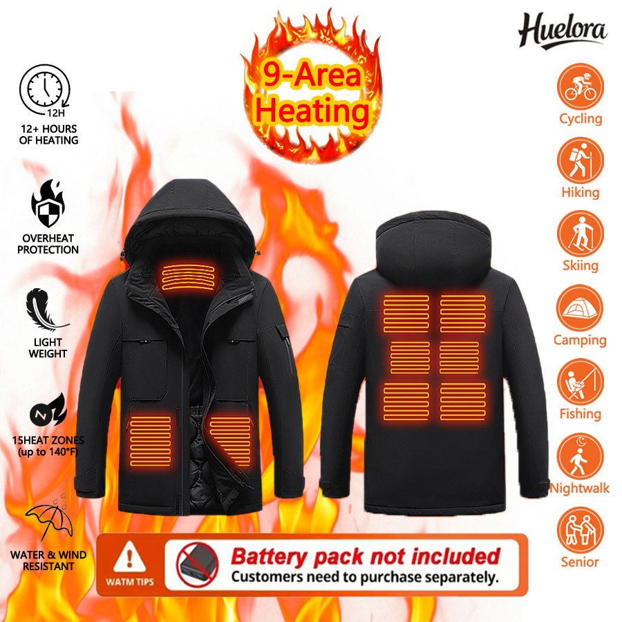 Outdoor Power Not Working - Huelora 9 zones veste chauffante femmes