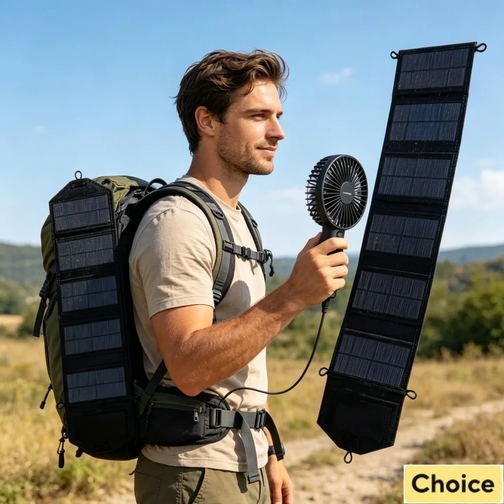 Outdoor Usb Power Bank - Chargeur solaire USB pliable 25W-100W 5V