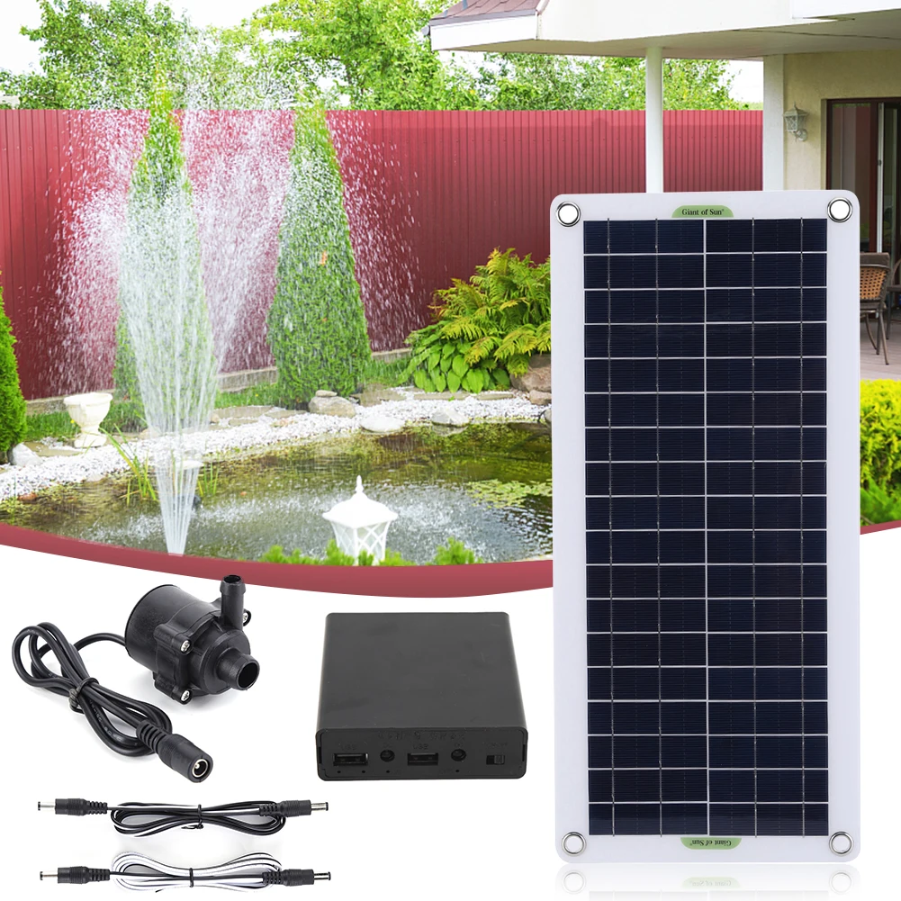 Outdoor Power Meter - Pompe à eau solaire sans balais