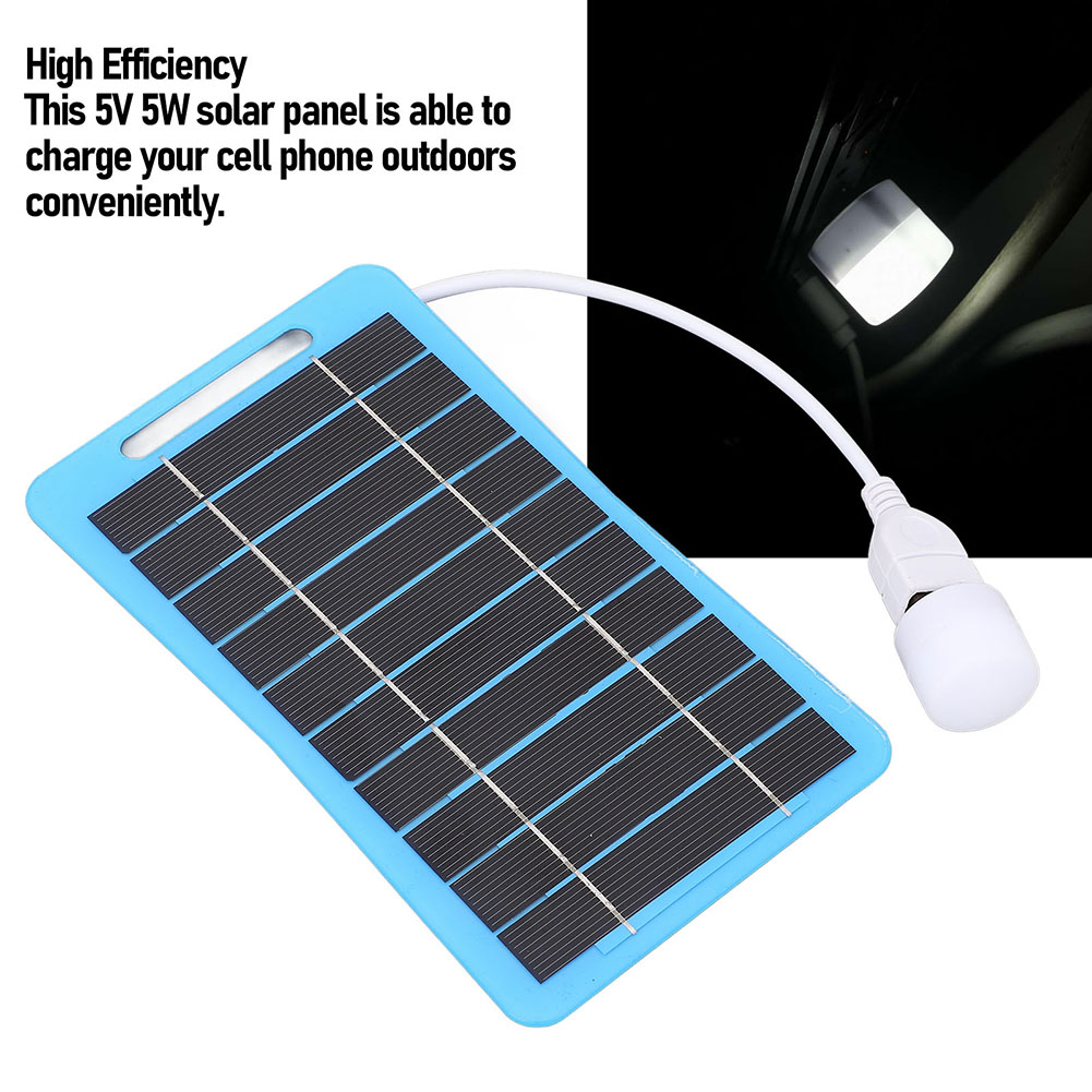 Outdoor Usb Power Bank - Panneaux solaires en silicium polycristallin 5W5V