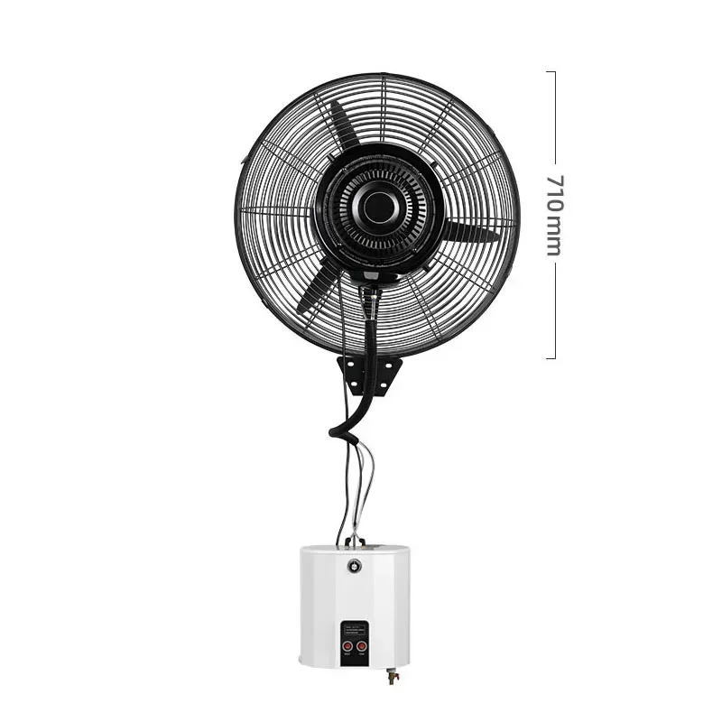 Outdoor Power Fan - Ventilateur de pulvérisation industriel mural électrique