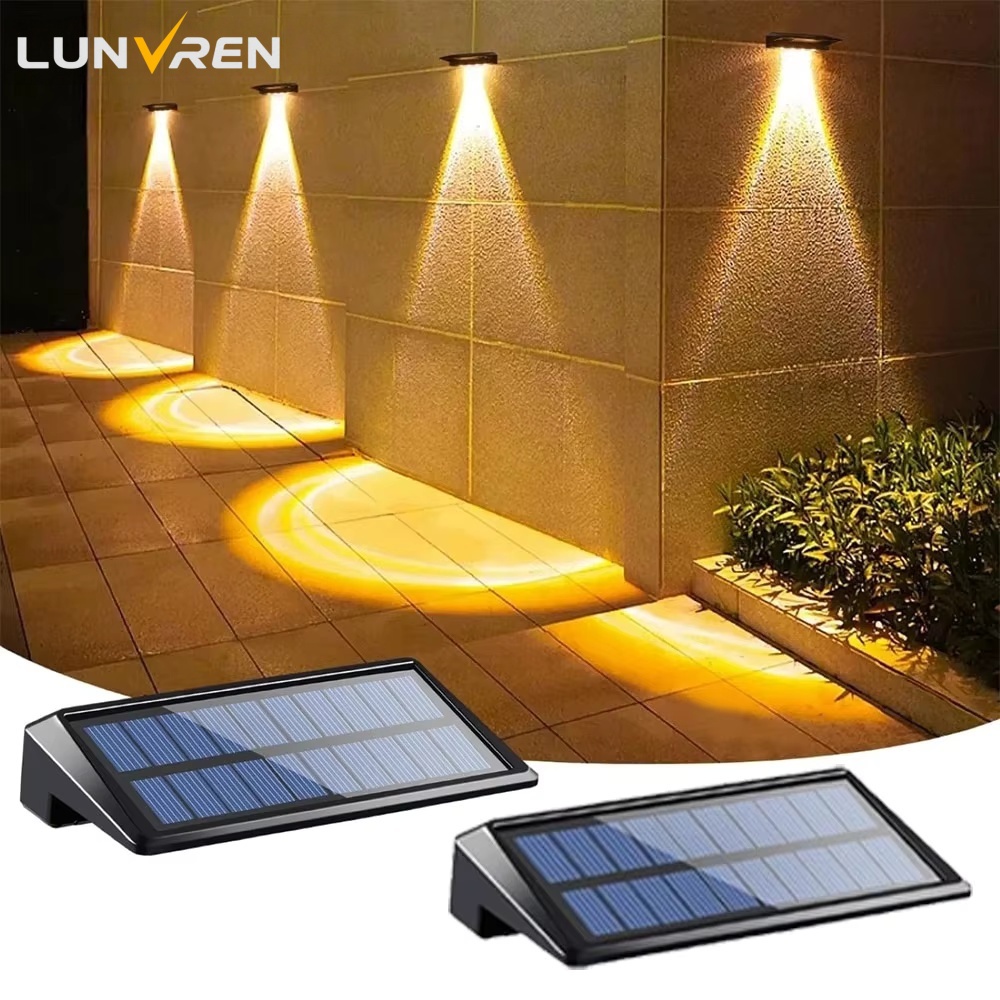 Outdoor Power Post - Paquet de 2 appliques murales solaires