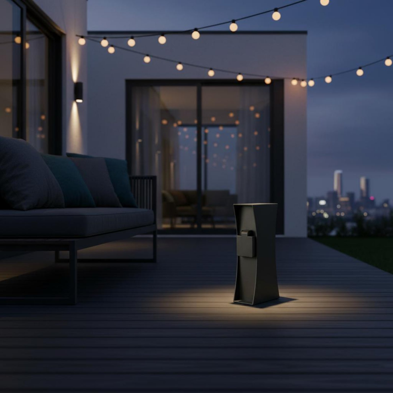 Outdoor Power Post - Prise de courant extérieure sur pied,
