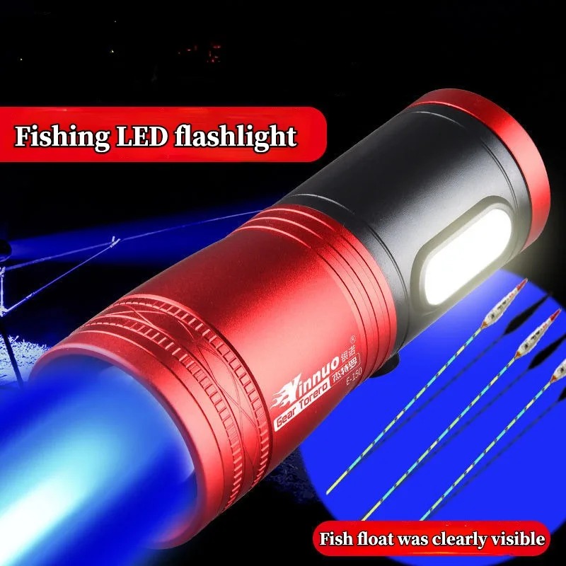 Outdoor Power Lights - Lanterne de pêche portable rechargeable, 4