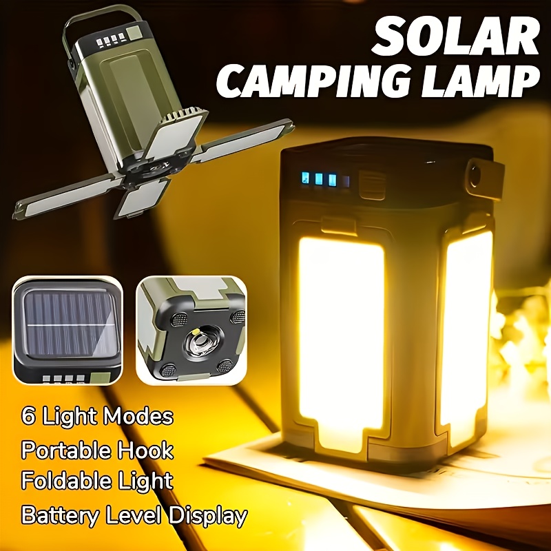 Lampe solaire portable de camp - Outdoor Power Lights avis et prix