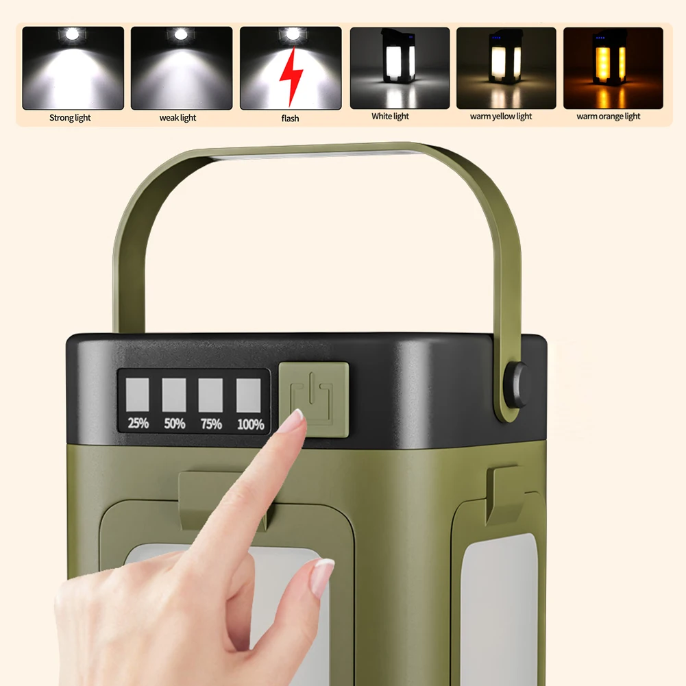 Lampe solaire portable de camp - Outdoor Power Lights avis et prix