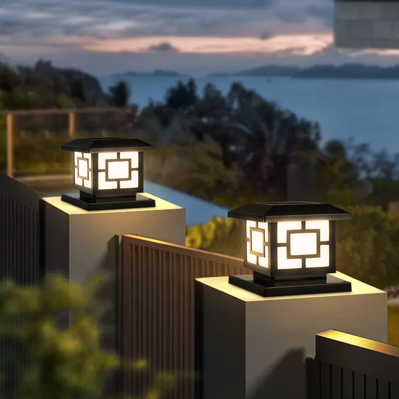 Lampes solaires LED d'extérieu - Outdoor Power Post avis et prix