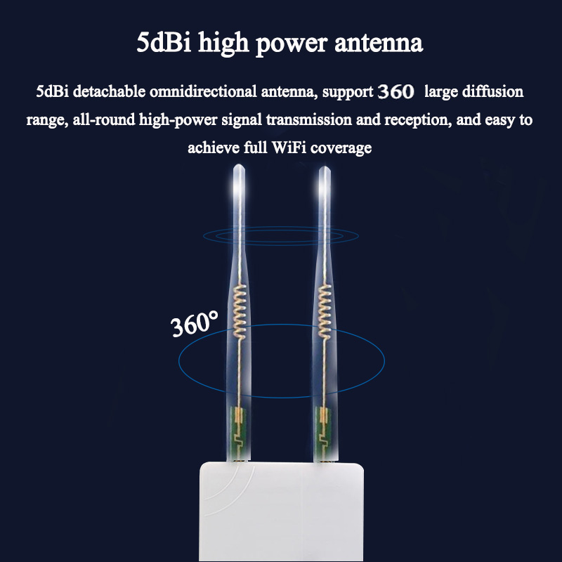 KuWFi haute puissance AP1200 e - Outdoor Power Post avis et prix