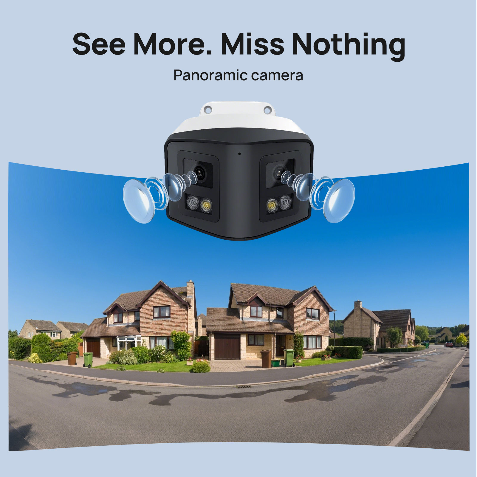 VIKYLIN 170 °   Caméra IP de s - Outdoor Power Post avis et prix