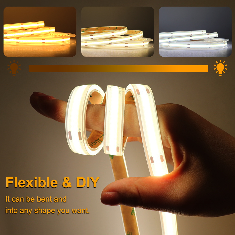 IP68 étanche COB LED bande 12V - Outdoor Power Strip Weatherproof avis et prix