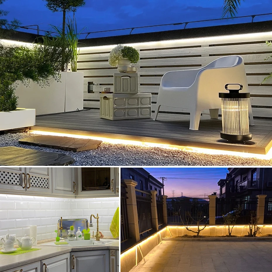 Bande lumineuse LED COB en Gel - Outdoor Power Strip Weatherproof avis et prix