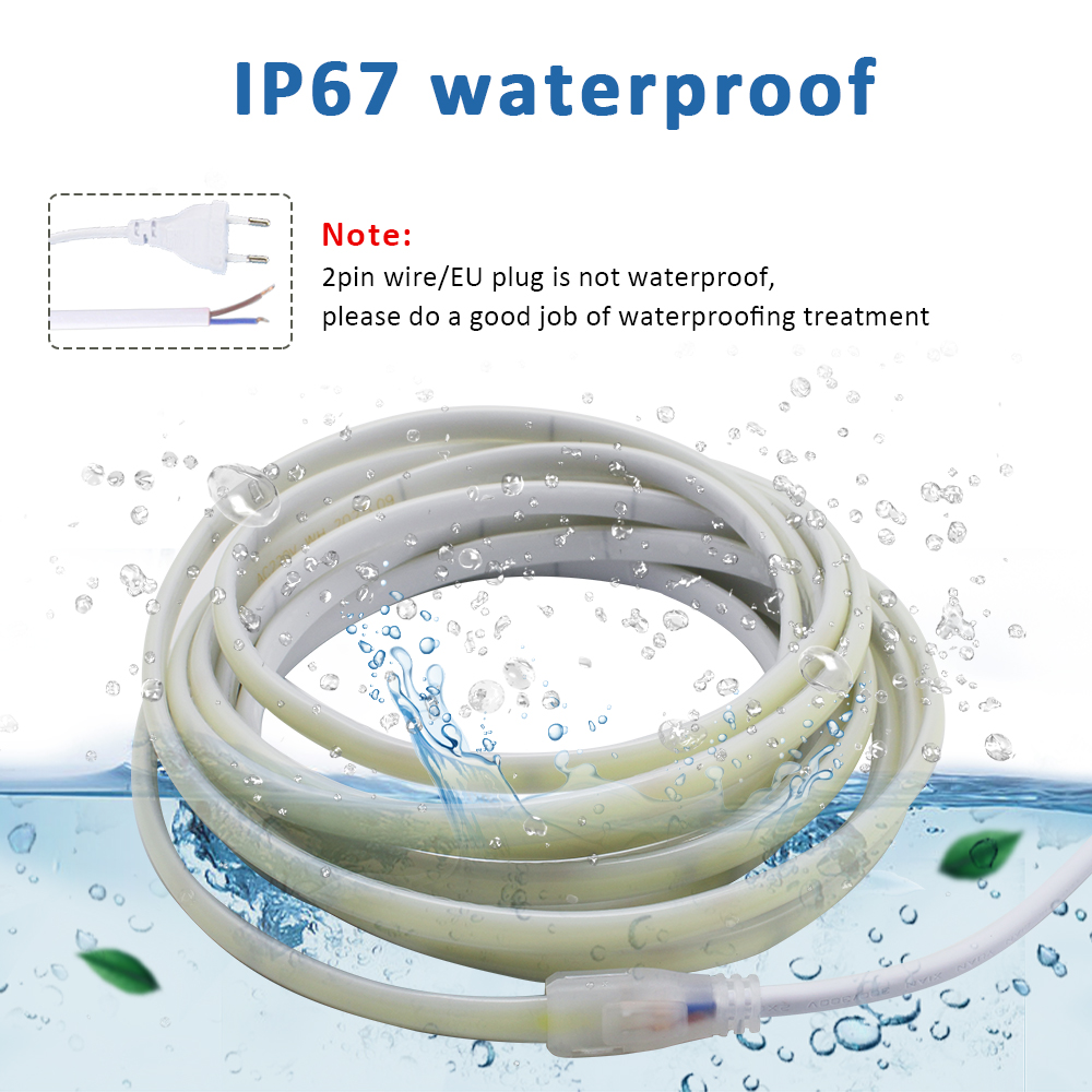 Bande Led COB étanche 220V IP6 - Outdoor Power Strip Weatherproof avis et prix