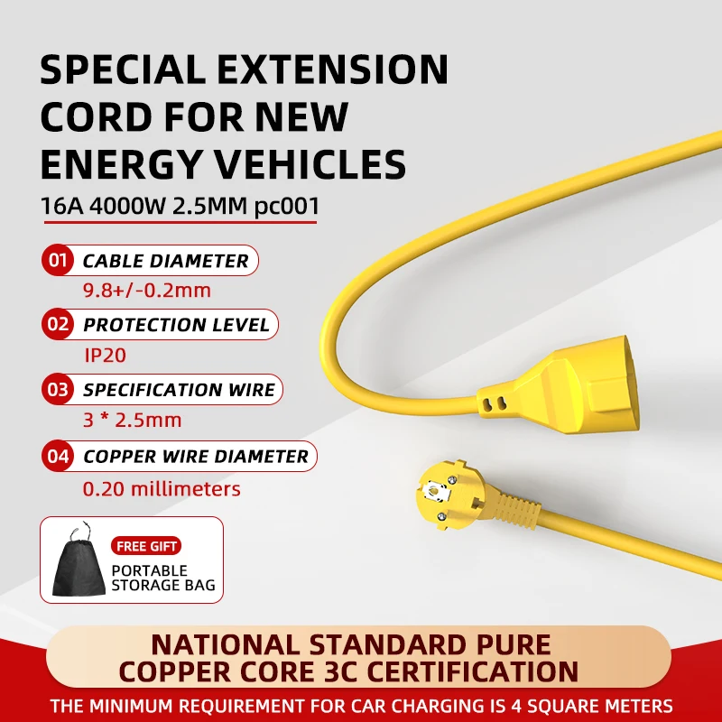Multiprise EU Schuko 16A 4KW a - Outdoor Power Extension Cord avis et prix