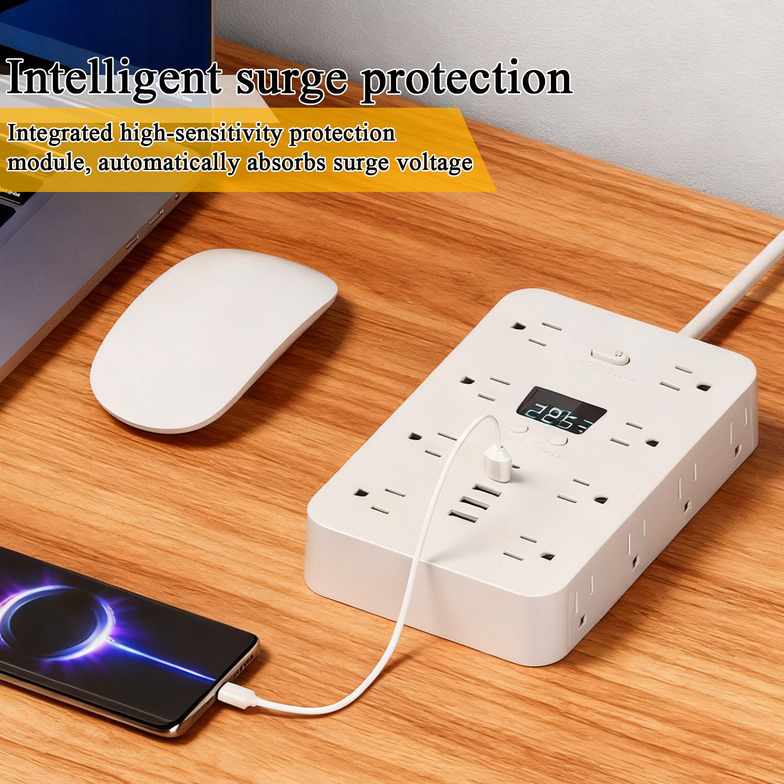 Bande d'énergie à prise plate, - Outdoor Usb Power Strip avis et prix
