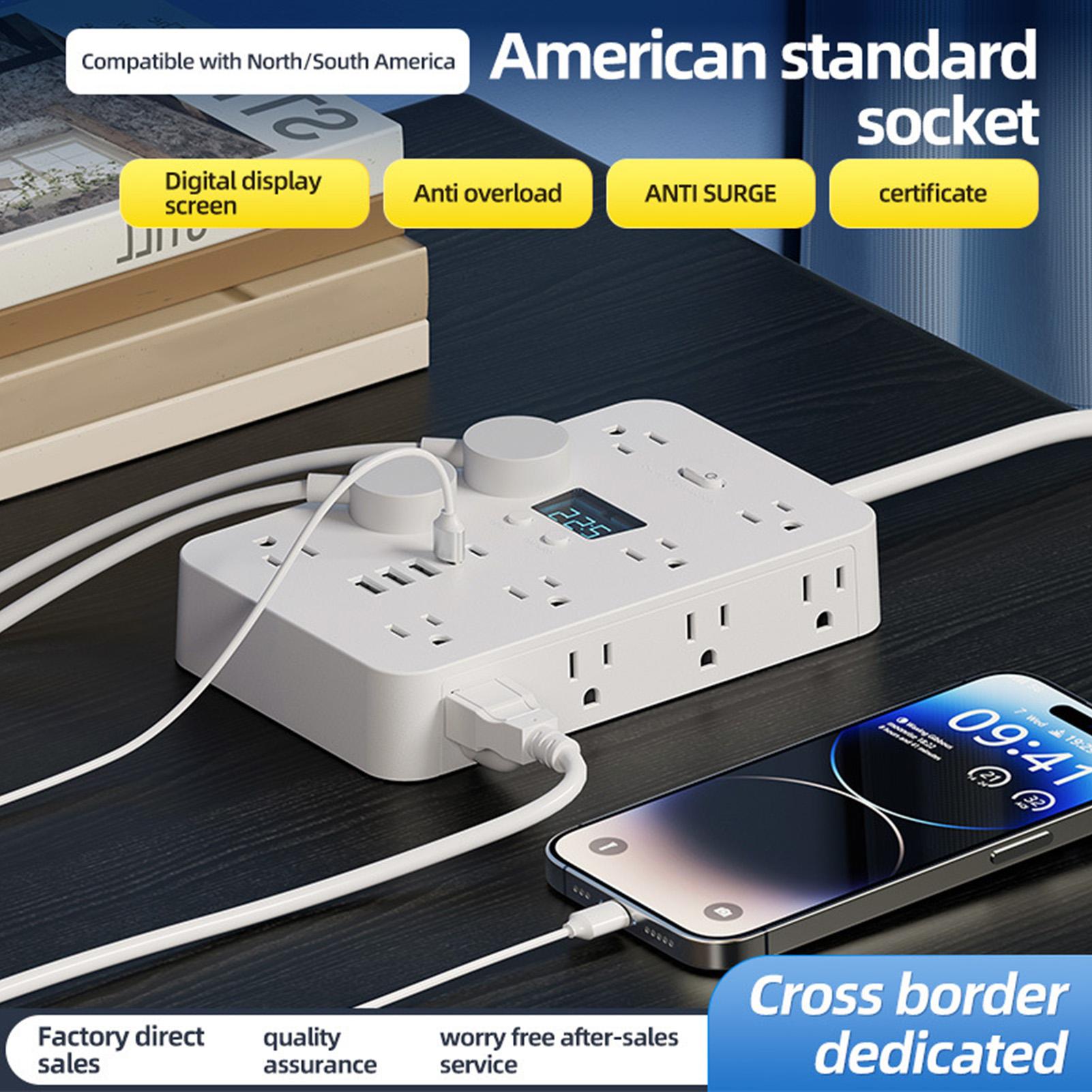 Bande d'énergie à prise plate, - Outdoor Usb Power Strip avis et prix