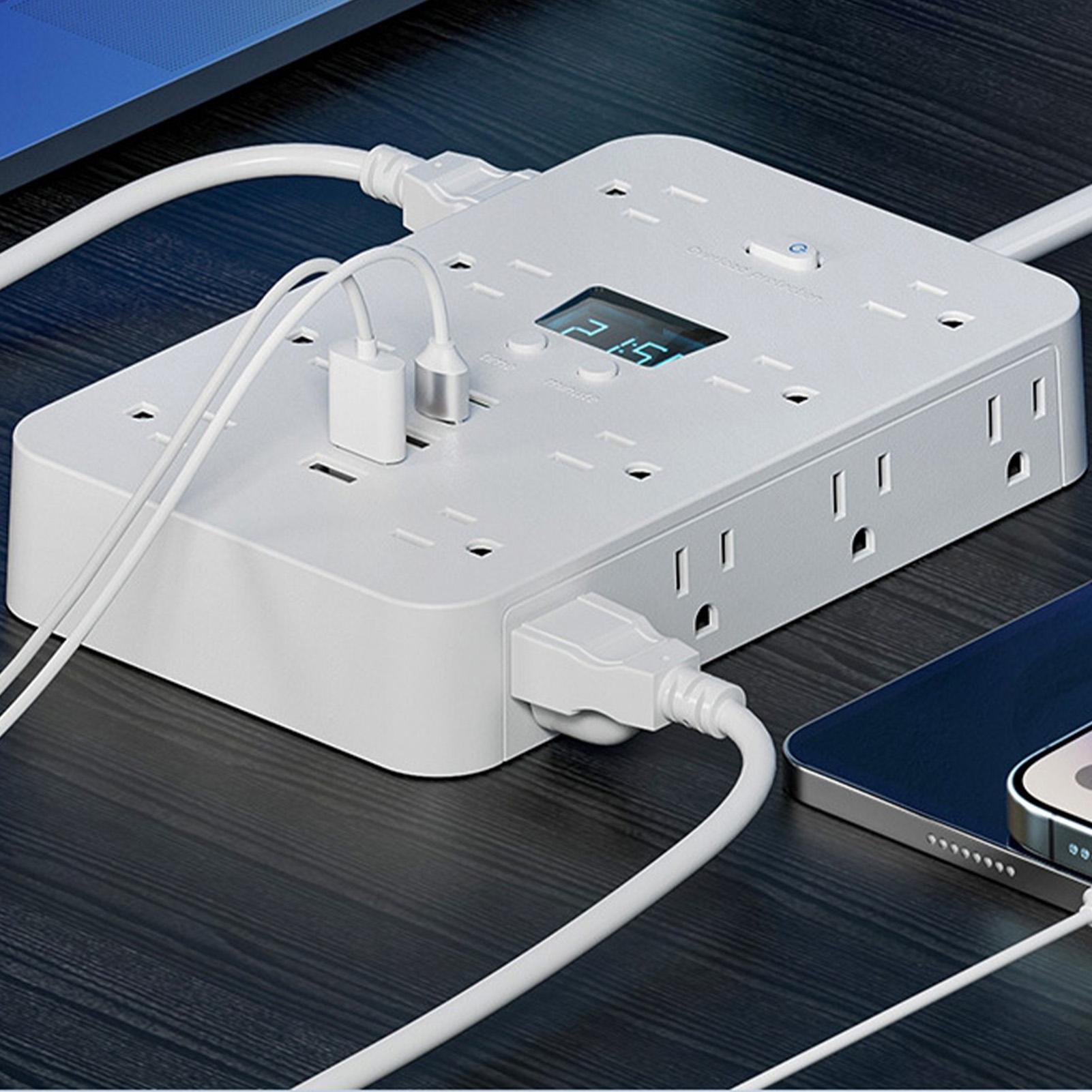 Bande d'énergie à prise plate, - Outdoor Usb Power Strip avis et prix