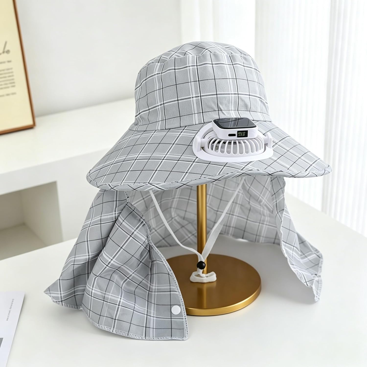1PC Chapeau ventilateur solair - Outdoor Power Fan avis et prix