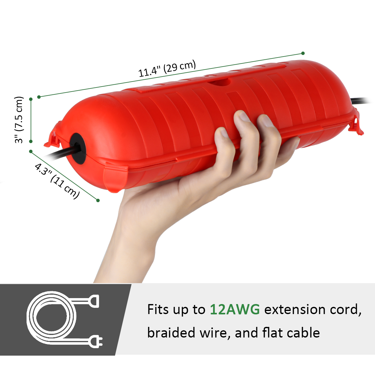 Boîtier d'extension de câblage - Outdoor Power Outlet Cover avis et prix