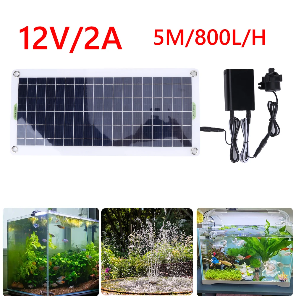 Pompe à eau solaire sans balai - Outdoor Power Meter avis et prix