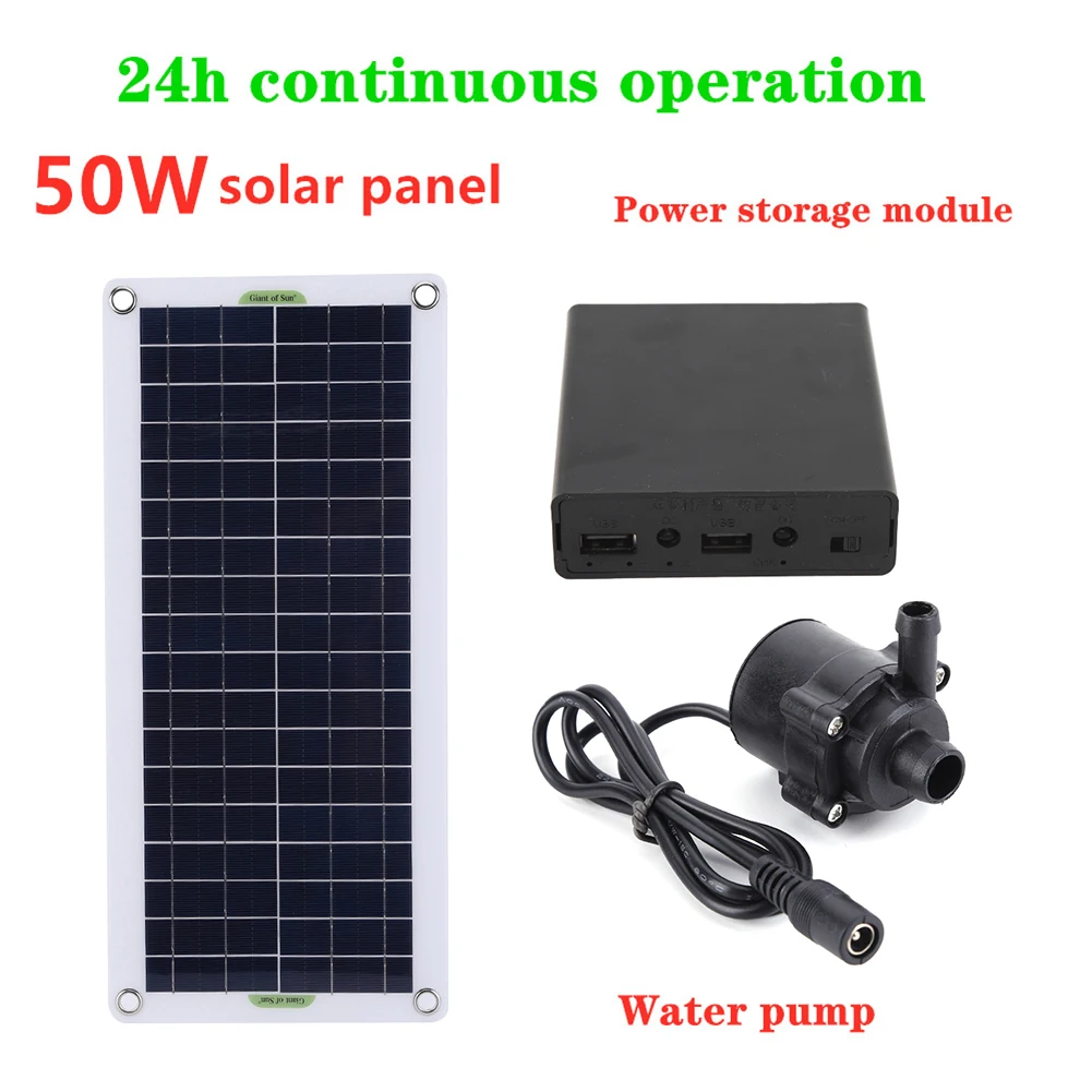 Pompe à eau solaire sans balai - Outdoor Power Meter avis et prix