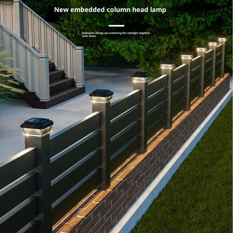 Lampe solaire LED pour poteau, - Outdoor Power Post avis et prix