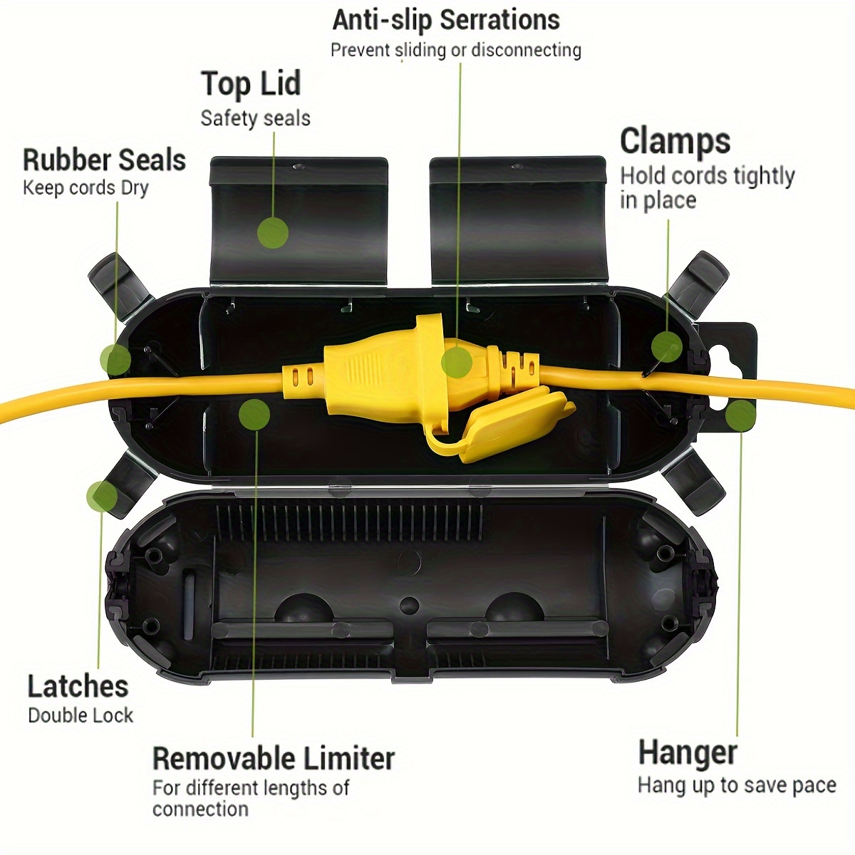 Couvercle de sécurité de prote - Outdoor Power Outlet Cover avis et prix