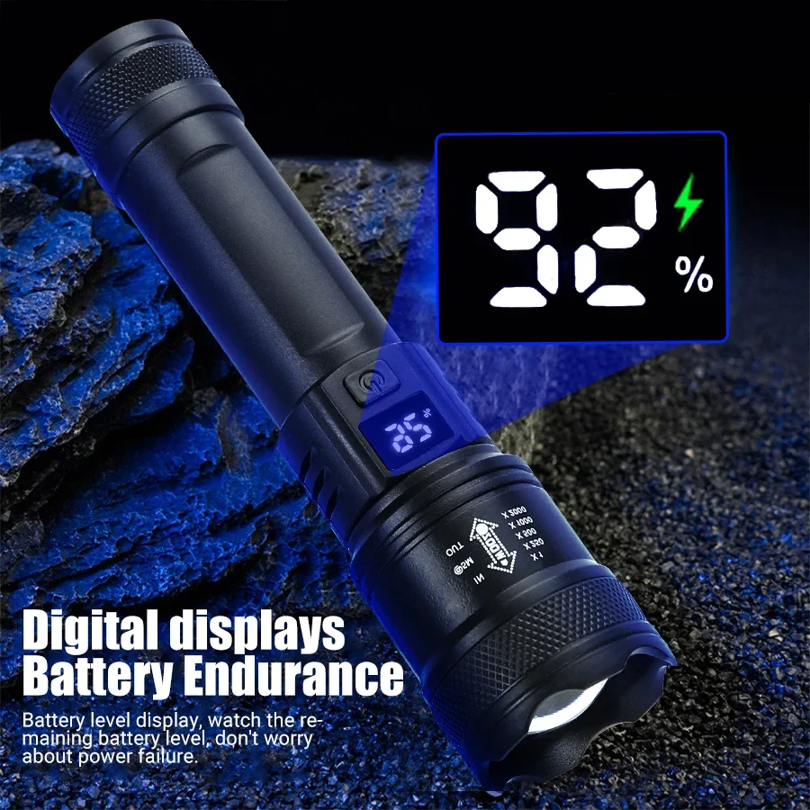 Lampe de poche LED avec affich - Outdoor Usb Power Bank avis et prix