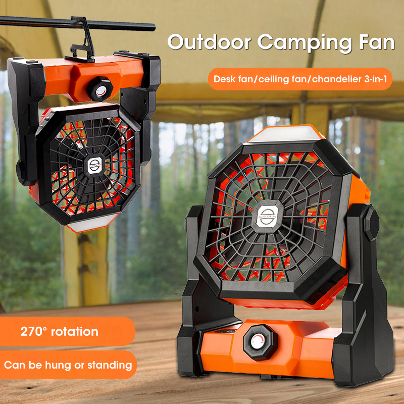 Ventilateur de Camping 10000mA - Outdoor Power Fan avis et prix