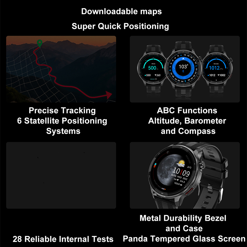 Nouvelle Montre Connectée GPS  - Outdoor Power Meter avis et prix
