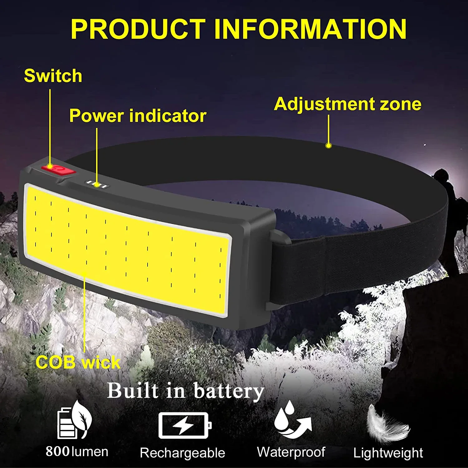 Lampes frontales LED portables - Outdoor Usb Power Bank avis et prix