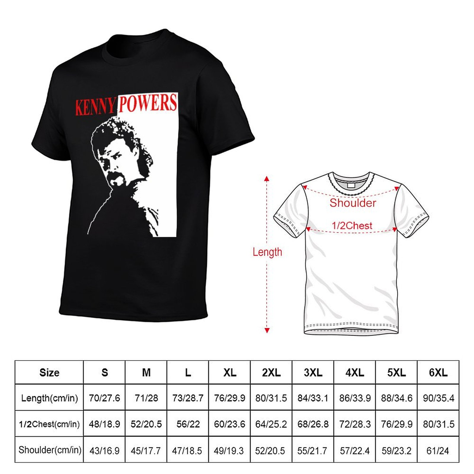 Kenny Powers \t T-shirt T-shir - Outdoor Power Not Working avis et prix