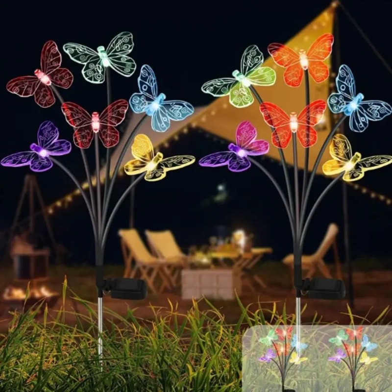 Lampes solaires en forme de pa - Outdoor Power Lights avis et prix
