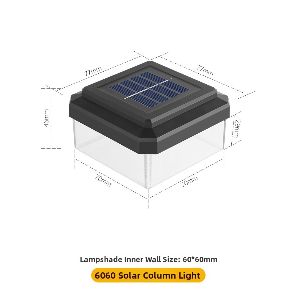 Lampe solaire LED pour poteau, - Outdoor Power Post avis et prix