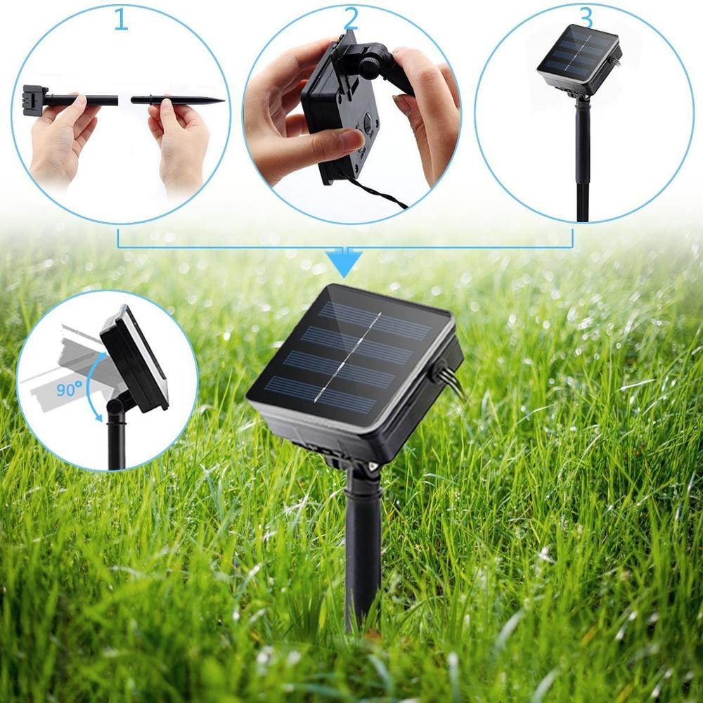 Guirlande lumineuse solaire à  - Outdoor Power Strip Weatherproof avis et prix