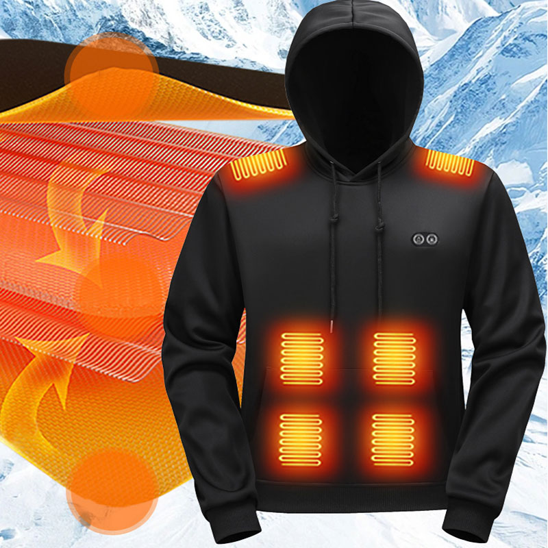 Sweat-shirt à capuche chauffan - Outdoor Usb Power Bank avis et prix