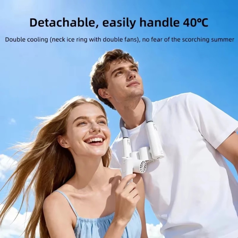 Ventilateur de cou portable à  - Outdoor Power Fan avis et prix