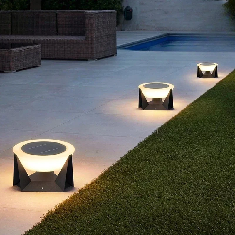 LED lumières solaires extérieu - Outdoor Power Post avis et prix