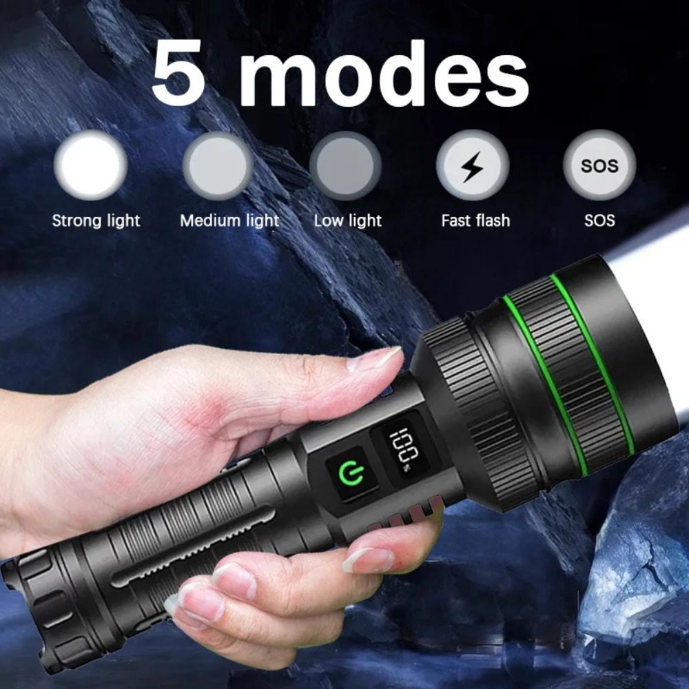 Lampe de poche LED puissante,  - Outdoor Power Meter avis et prix