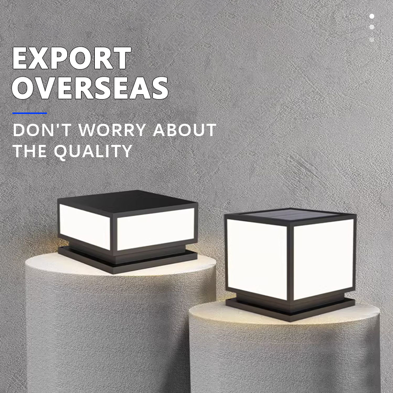 Lampe solaire LED d'extérieur, - Outdoor Power Post avis et prix