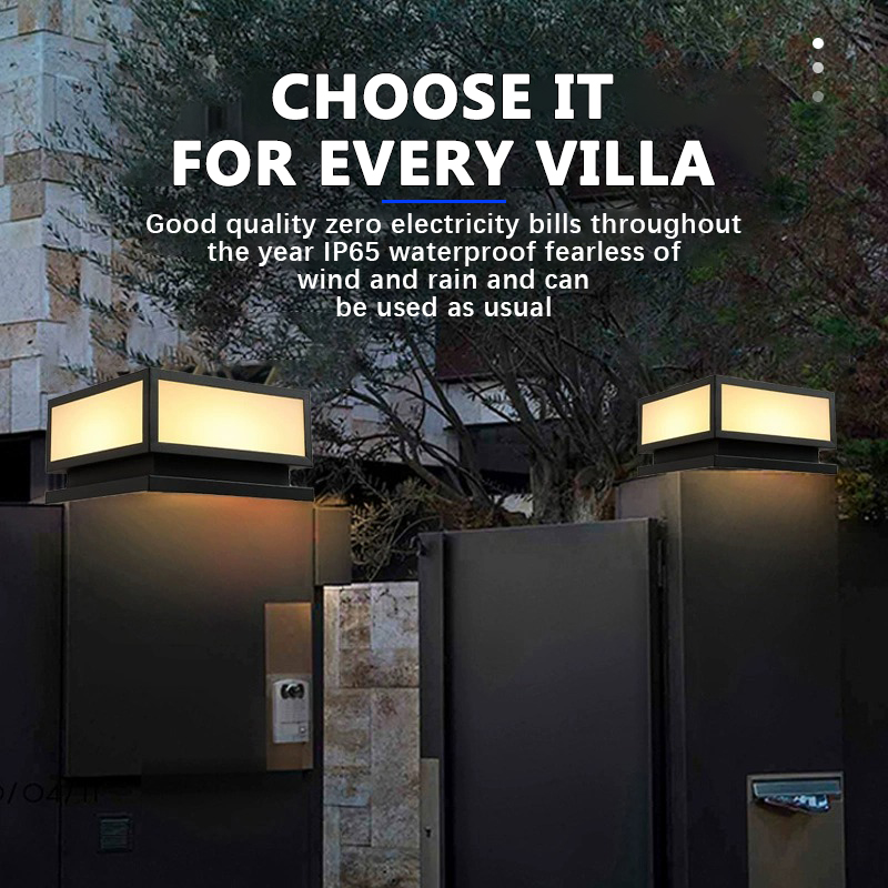Lampe solaire LED d'extérieur, - Outdoor Power Post avis et prix
