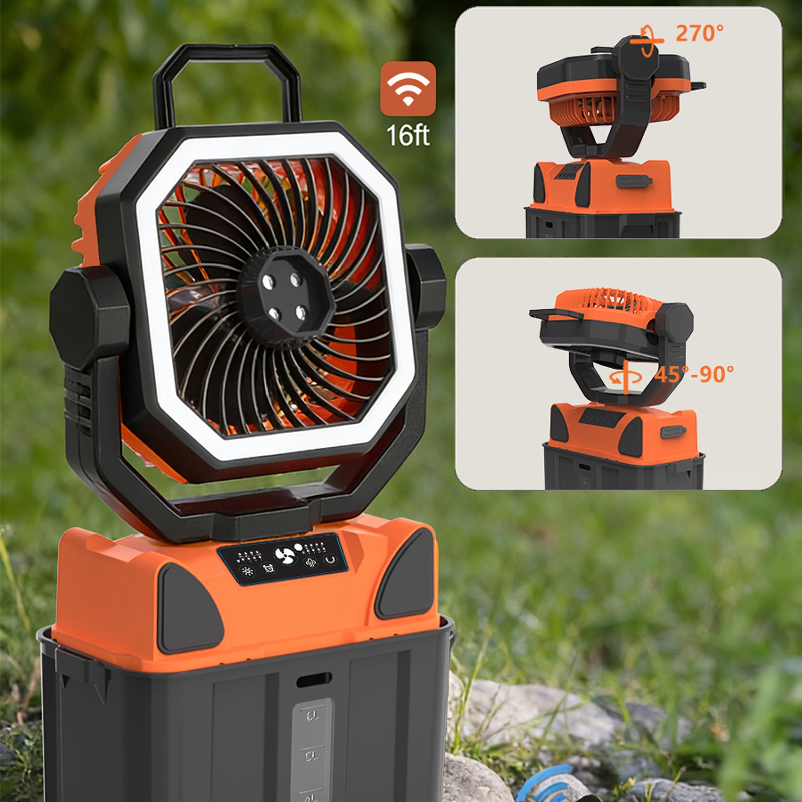 Ventilateur de camping recharg - Outdoor Power Fan avis et prix